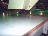  J.M. FEIGHERY Cutting Table, circular cross cutter,